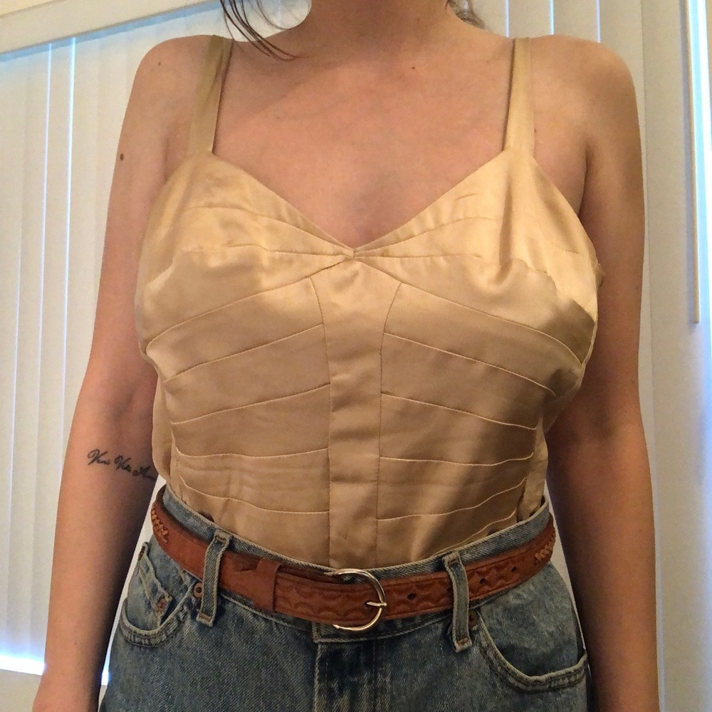 Vintage silk top